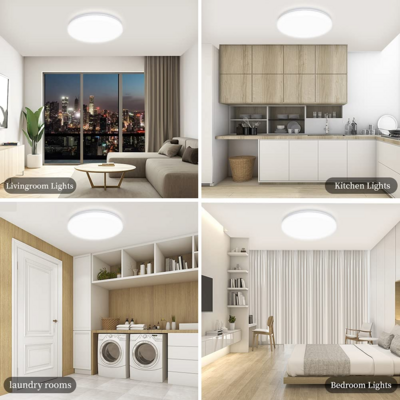 Modern Indoor Lighting LED Ceiling Light 18W 3000K 4000K 5000K Pop Round Hallway Bathroom LED Ceiling Light Fixture BestSuppliers