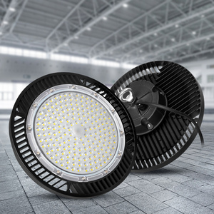 100W UFO LED High Bay Light Industrial Commercial Lighting With CE RoHS For Garage Warehouse