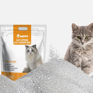 High quality low dust mineral broken cat litter with zeolite and baking soda deodorizer