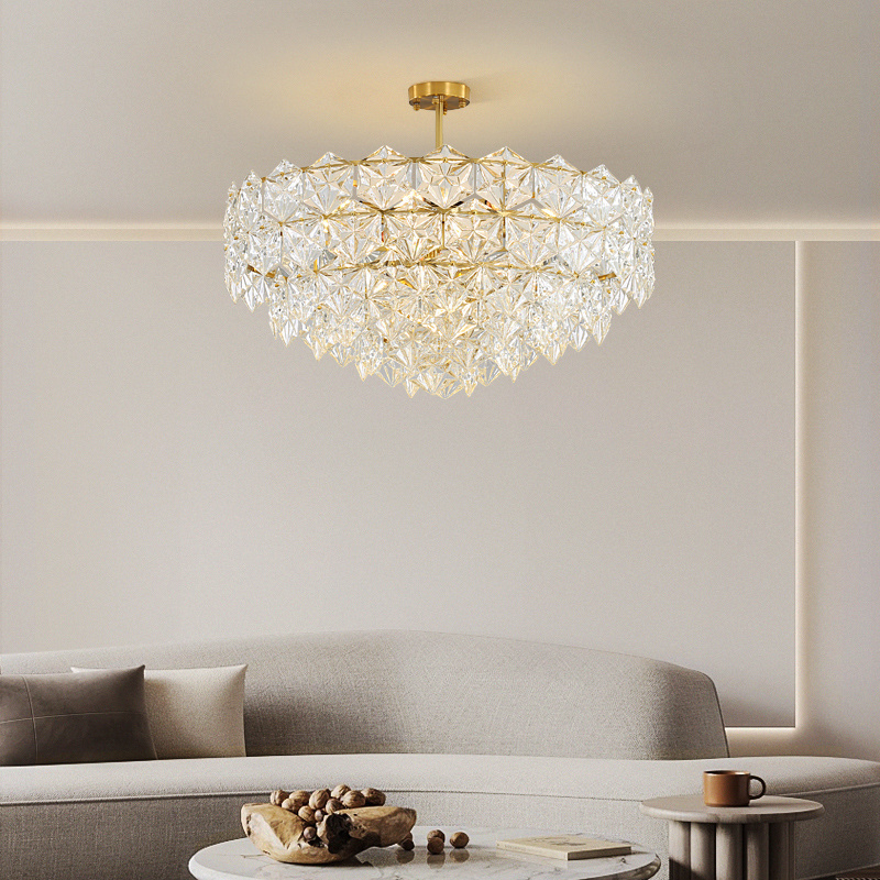 8830 Nordic ceiling lighting chandelier for living room flush mount chandelier modern glass cone chandeliers ceiling lights led