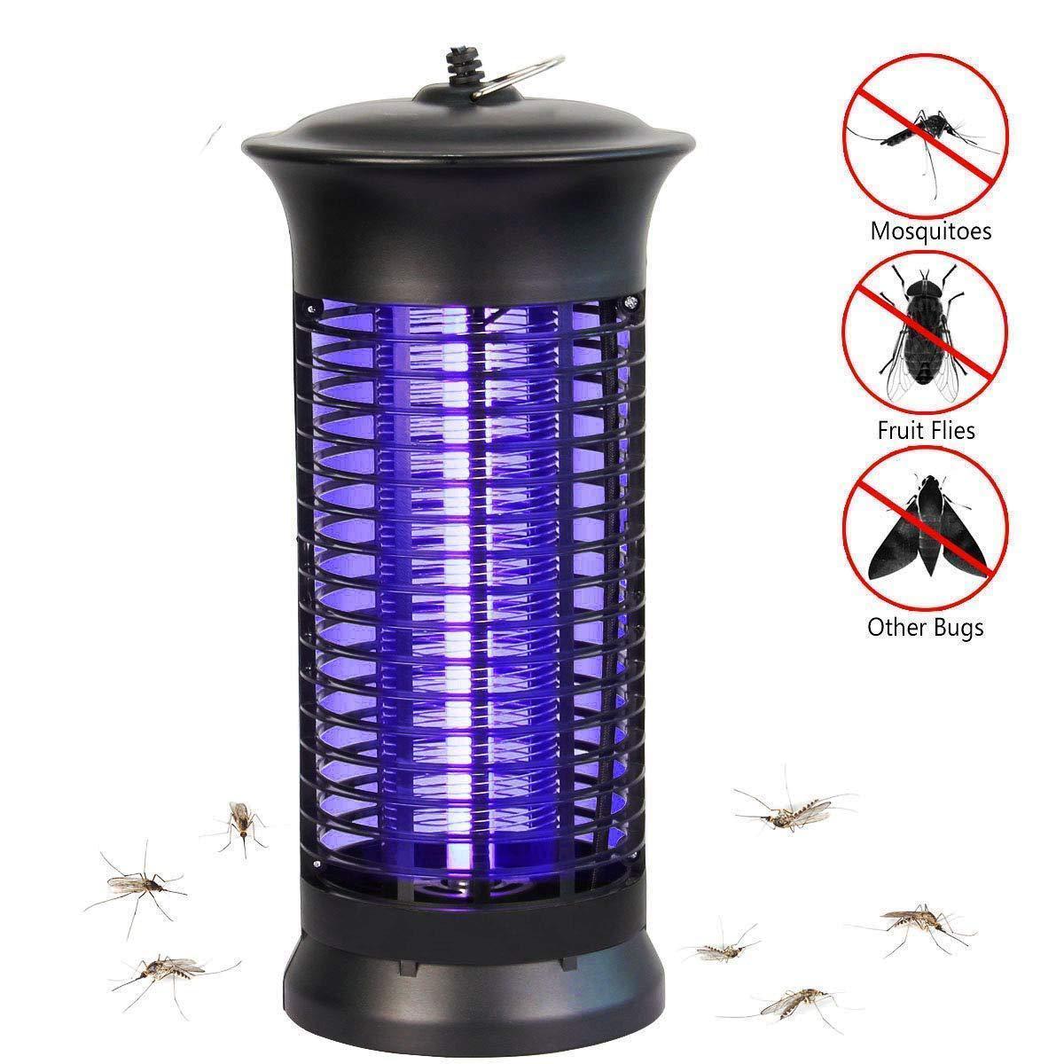 Electric Indoor Insect Killer suspensible UV Light Mosquito Killer Bug Fly Pests Attractant Trap Zapper Lamp w/Powerful 1000V