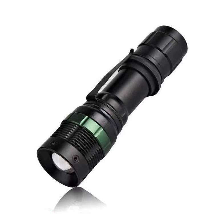 d27 High Power Style Aluminum dimmable 18650 Emergency Pocket XPE led Zoom usb Mini Rechargeable Tactical led Torch Flashlight