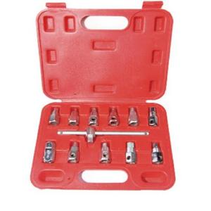 Good Quality Auto Tools 12Pcs Oil Drain Sump Plug Key Socket Set Portable Gearbox Removal Wrench