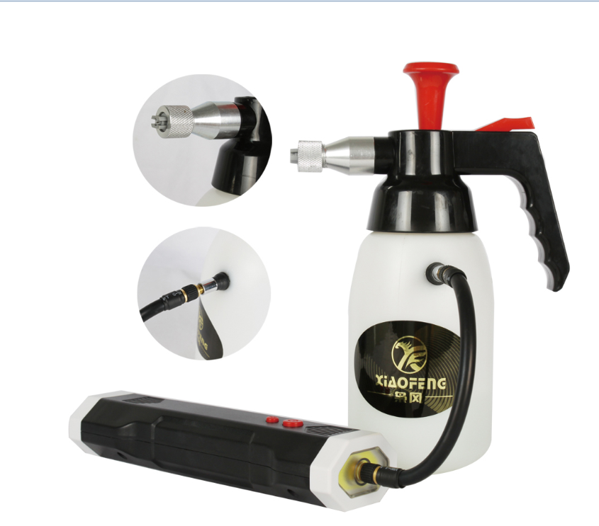 Portable Electric Foam Sprayer Safety Assured Poly Foam Sprayer Quality Battery Foam Cannon