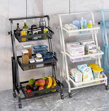 rack kitchen household items kitchen storage rack 120 free drilling storage rack wall bathroom shelvesWith wheels