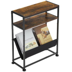 slim shelf console  kitchen rolling drinks cart  short end table office side table with storage for small spaces