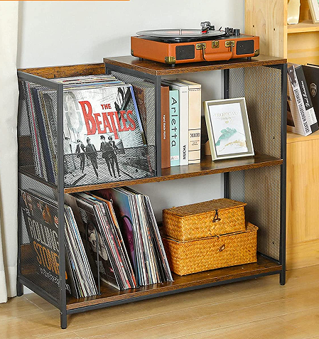 shelf with wheels in living room wooden desktop storage rack wood therapy tool storage rack