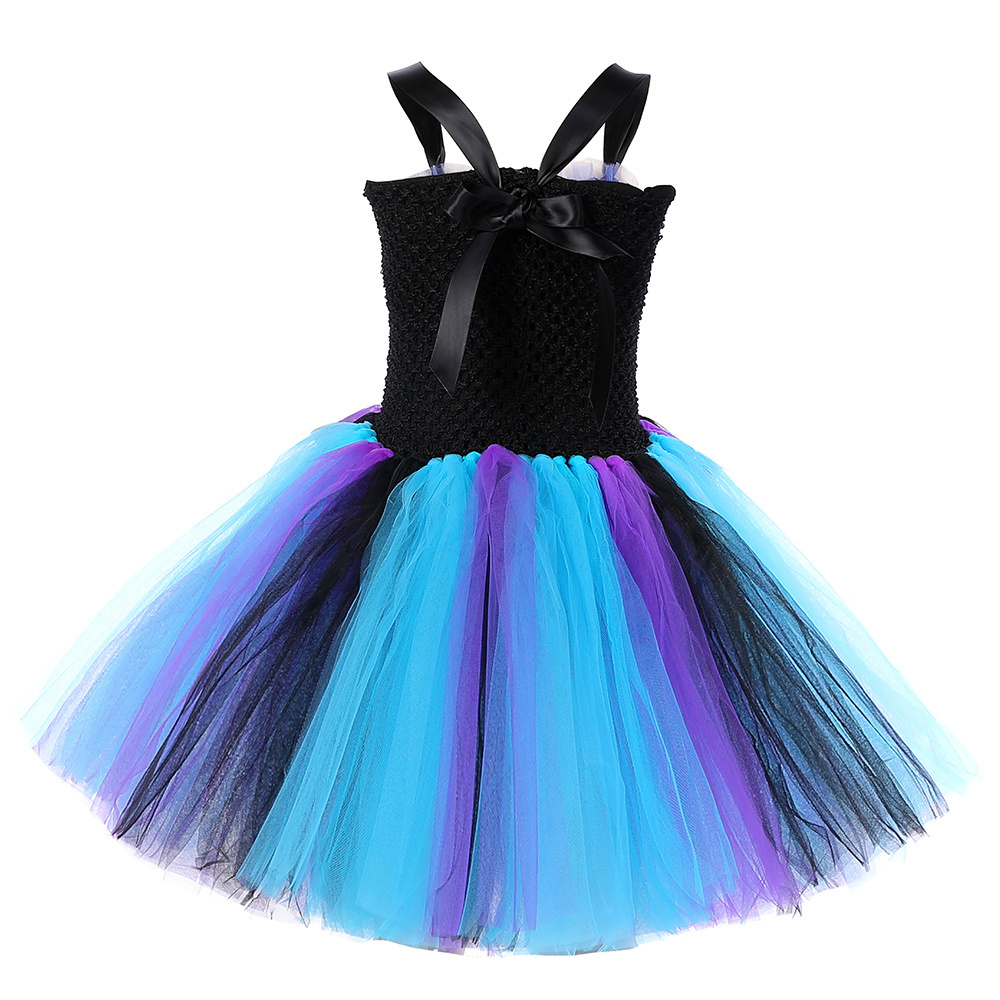 Stylish Butterfly Dress For Kids Girls Tutu Party Stage Clothing Halloween Shows Cosplay Costume Dress Fairy Princess Girl Dress