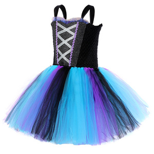 Stylish Butterfly Dress For Kids Girls Tutu Party Stage Clothing Halloween Shows Cosplay Costume Dress Fairy Princess Girl Dress