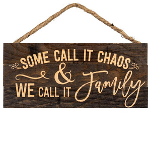 Factory direct sales in China Personalized Outdoor Sign Family Name Wood Sign Rustic Welcome Sign