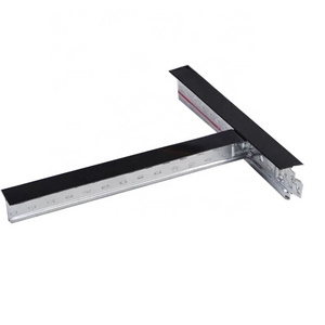 Hot sell model Laser surface flat bar /T grid suspended galvanized ceiling t grid components