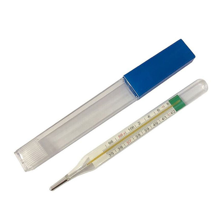 High Quality Safe Mercury Free Glass Thermometer Medical Household Internal Standard Thermometer