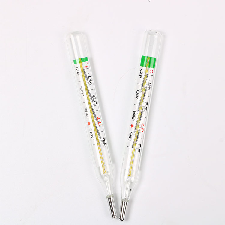 Wholesale Medical Glass Thermometer Armpit Oral Clinical Thermometer