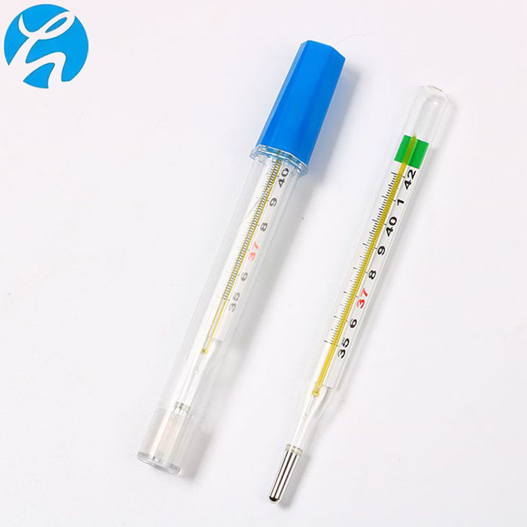 High Quality Safe Mercury Free Glass Thermometer Medical Household Internal Standard Thermometer