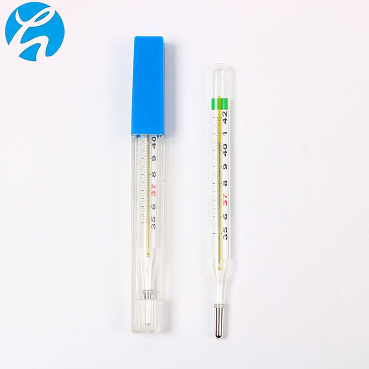 High Quality Safe Mercury Free Glass Thermometer Medical Household Internal Standard Thermometer