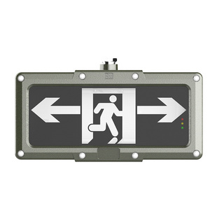 Class 1 Div 2 Explosion Proof Exit Sign With Emergency Lights