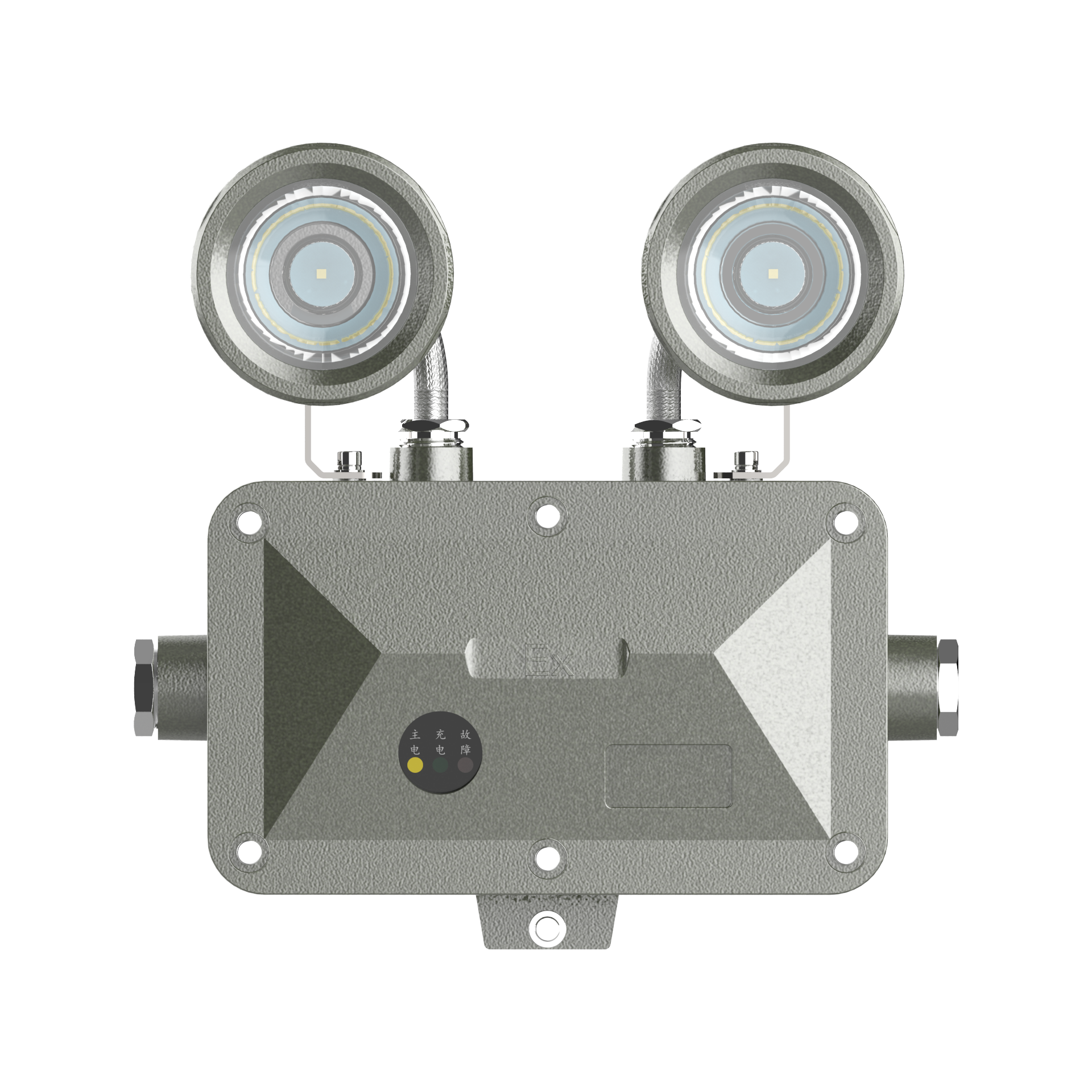 ATEX 2*3w LED Explosion Proof Emergency LED Light For Hazard Place explosion proof emergency light