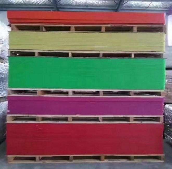 Laser cut engraved 4x8 feet  red pink yellow blue green color plastic boards acrylic PMMA sheet