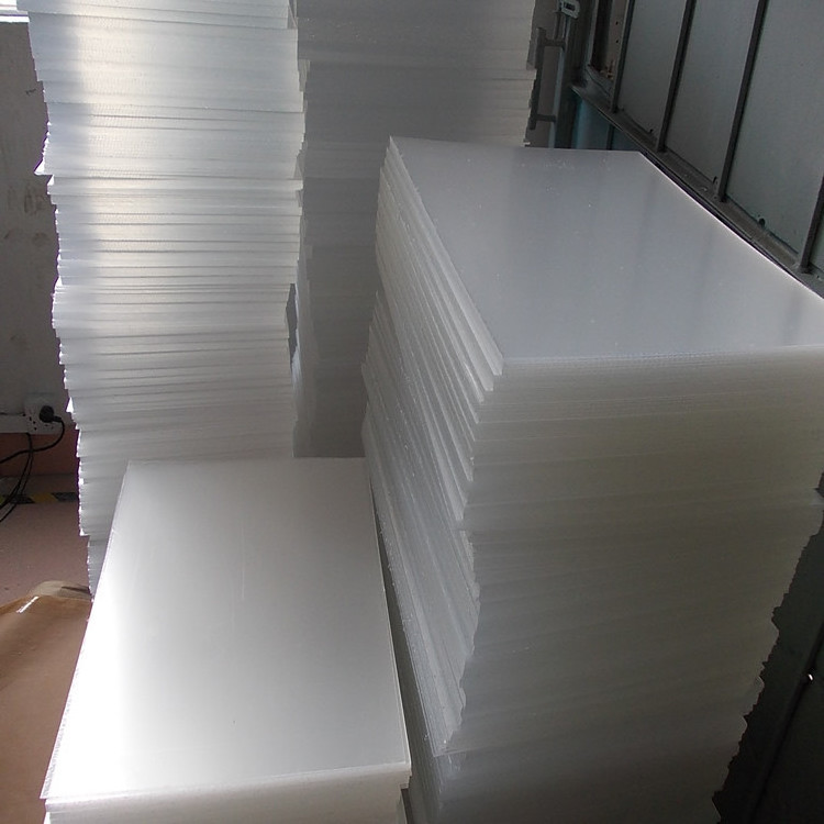 China pmma customized size uv acrylic blanks 2mm 3mm 4mm clear acrylic sheet