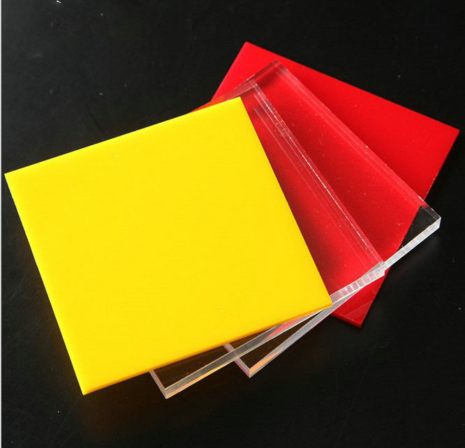 Laser cut engraved 4x8 feet  red pink yellow blue green color plastic boards acrylic PMMA sheet