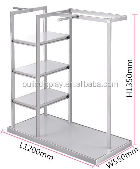 Clothes Hanging Rack for Furniture Showcase Stand