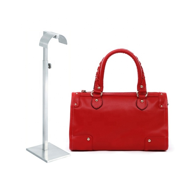 Adjustable Store Display Rack Bag Holder Stand for Handbag