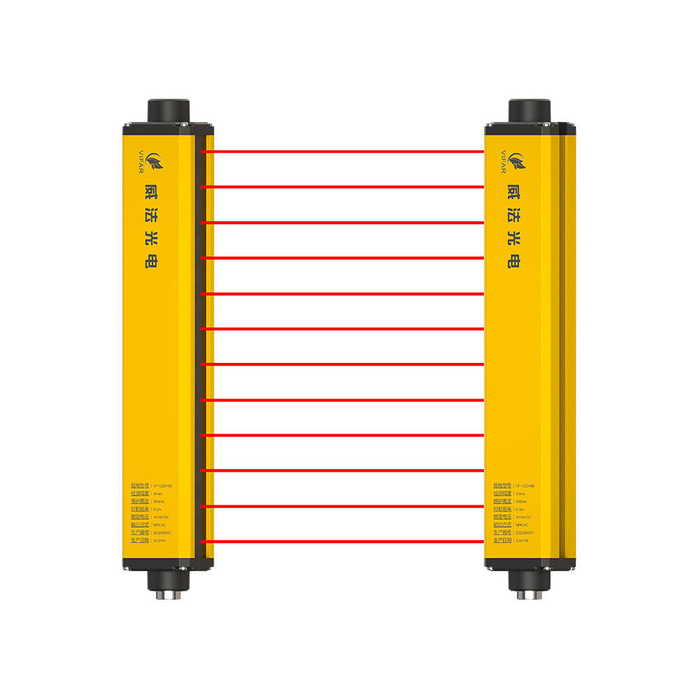 Wholesale Custom Type4 Safety Light Barrier Safety Light Curtain Equipment Optical Sensor