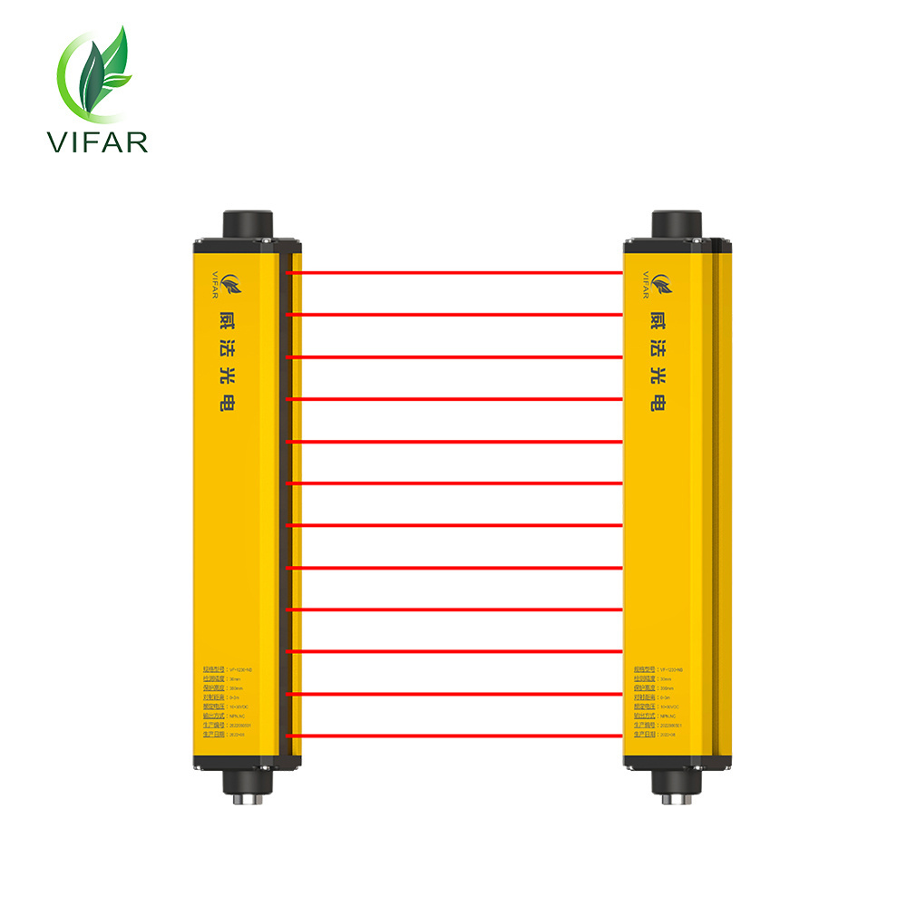 Chinese Manufacturer Infrared Laser Beam Fence Security Sensor Safety Light Curtain Barrier Sensor