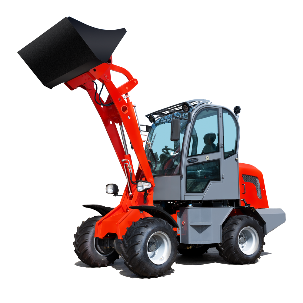 Cheap mini loader Kubota EPA 1ton WL12 construction machinery CE approved mini articulated wheel loader