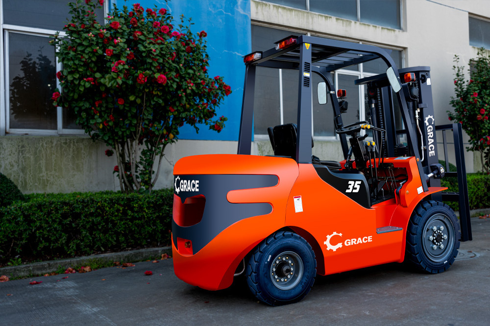 Forklift 3 ton diesel Japanese Toyota engine lpg gasoline forklift Gasoline 3T Diesel Forklift with side shifter