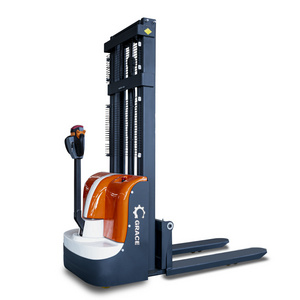 Walking electric stacker warehouse automatic stacker 1 ton 1.2 ton 1.5 ton 3m 3.5m fork lift electric pallet stacker