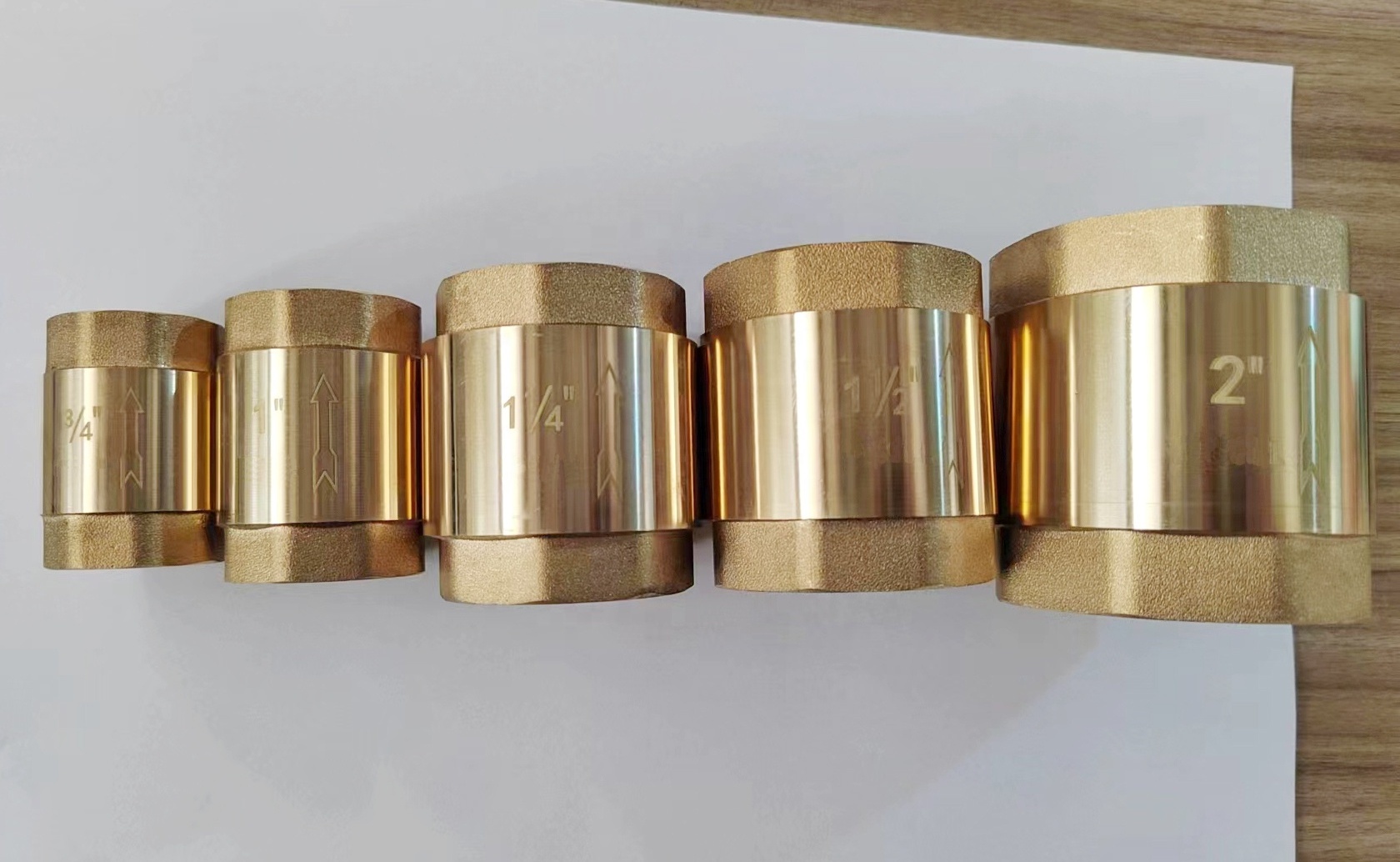 Strainer Brass Check Valve Water Vertical Ball Check Valve Copper Core Plastic Core One Way Non Return