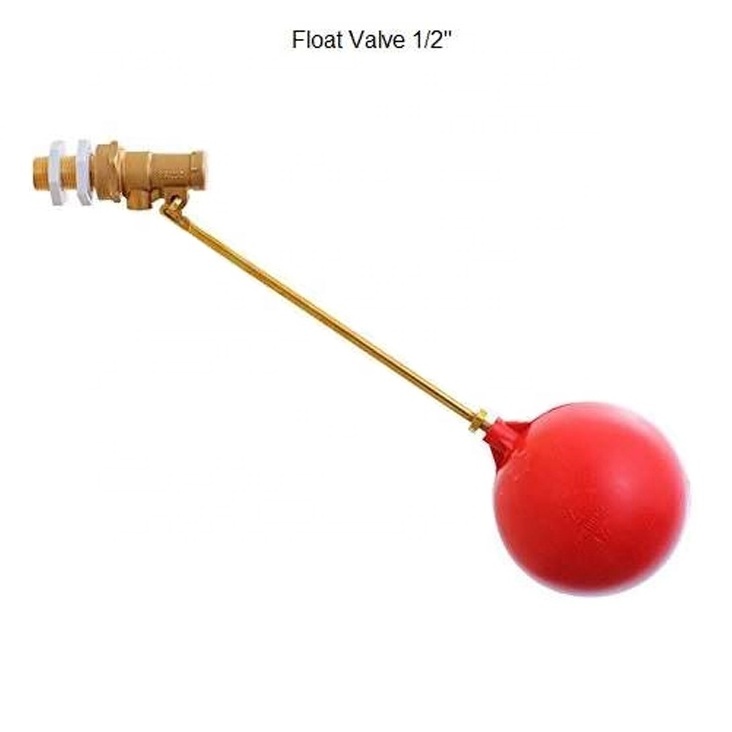 Water Tank Float Ball Valve Mini Ball Control Brass Fioat Ball Valve for Water Storage Tank