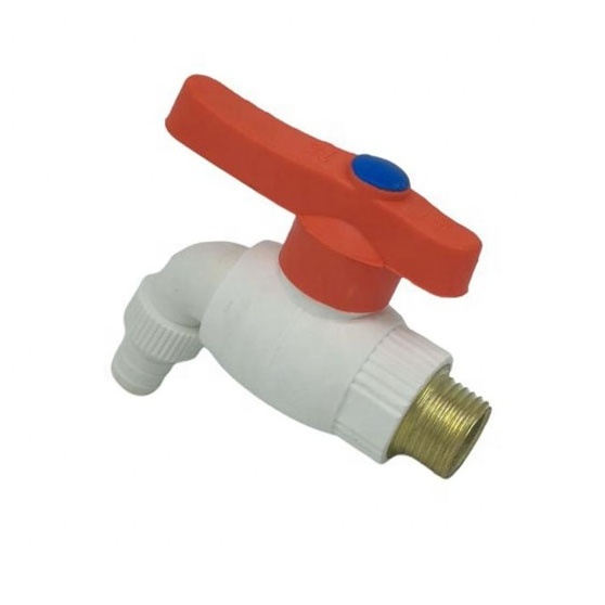 New products copper thread tap plastic turkey bibcock tap plastic ppr bibcock nut faucet pvc tap