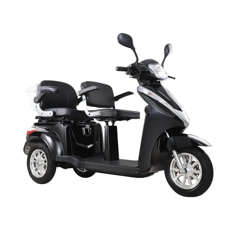 60v 500w EEC Approval Three Wheeler 3 Wheel 2 passenger Customized Drifting Electric Trike Drift Scooter / electric motorcycle