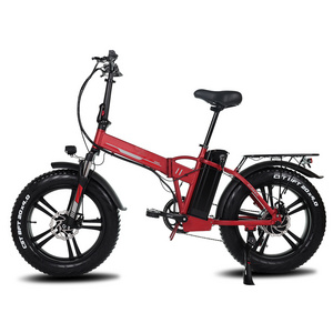 2021 Best quality promotional shimano 7 speed 48v 200w 250w 500/750/1000w latest 20 inch fat tire folding electric bike ebike