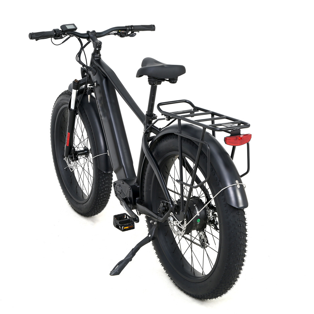 26 inch 250W 350W 500W 750W 1000W hub motor frame integrate battery powered fat tire Mtb E cycle electric mountain bike for Sale