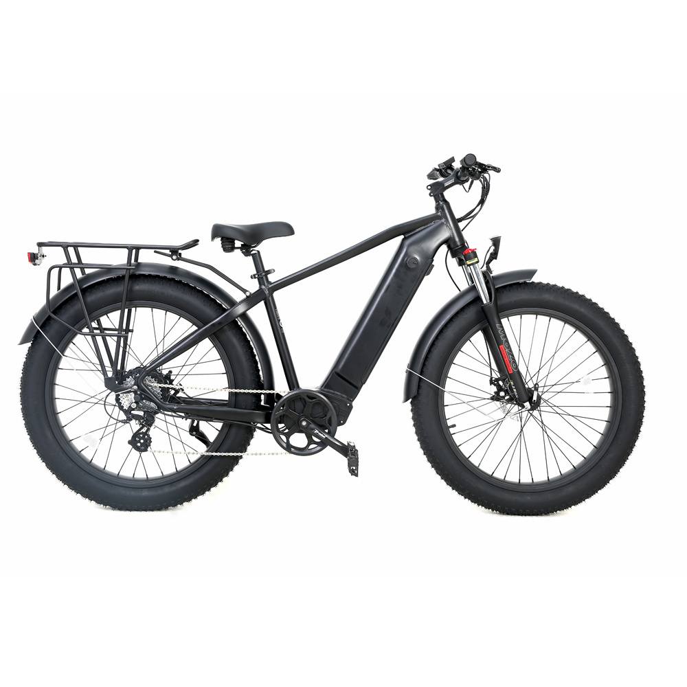 26 inch 250W 350W 500W 750W 1000W hub motor frame integrate battery powered fat tire Mtb E cycle electric mountain bike for Sale