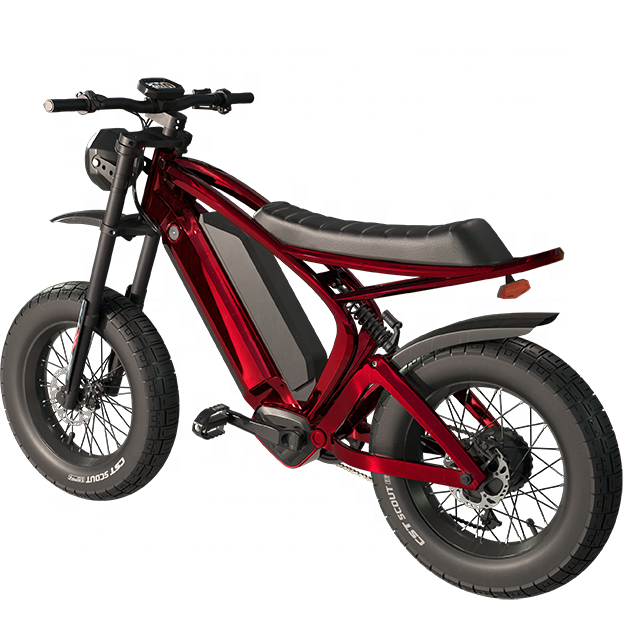 2024 fat tire ebike Powerful electric bikes duel battery ebike 52V 1500W e-bike bicycles for adult super electric motorcycle 73