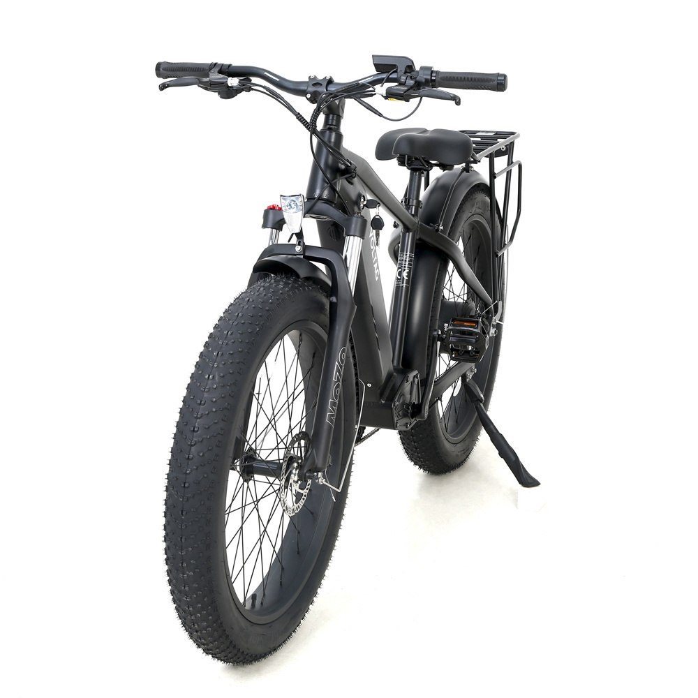 frame mounted hidden battery 26 inch 36v 48v 250w 500w 750w fat tire retro old style vintage electric bike