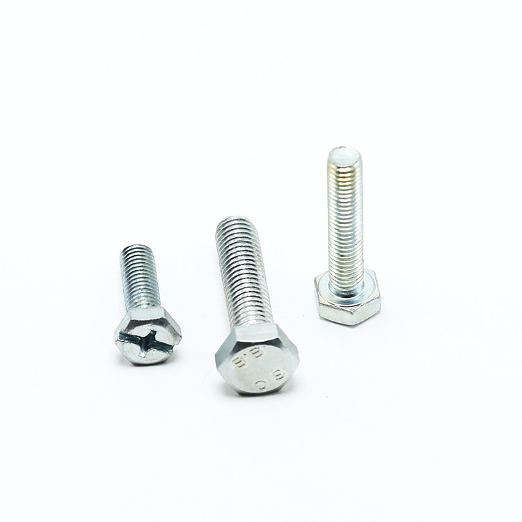 Heavy grade 8.8 astm a307 stainless steel hex m6 m9 m25 bolt