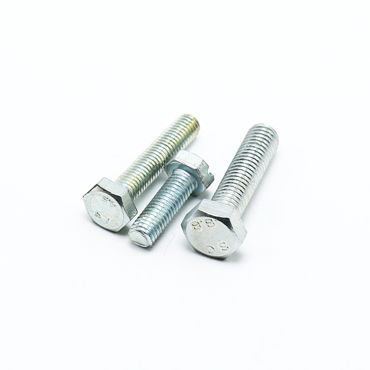 Heavy grade 8.8 astm a307 stainless steel hex m6 m9 m25 bolt