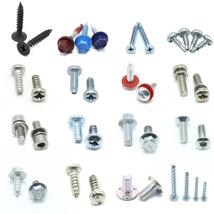 ODM OEM drywall screw carbon steel combination cross pan hexagon hillock head self tapping self drilling screw