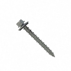 Chinese manufacturer Oukailuo 2-1/2" ZINC plated Hex Washer Head Sheet Metal Roof Screw with EPDM washer