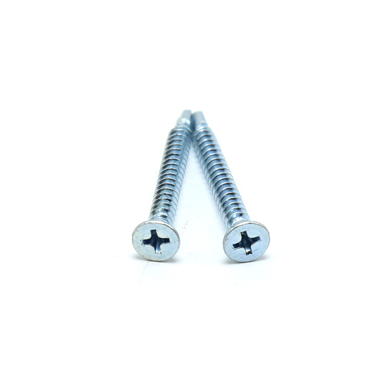 ODM OEM drywall screw carbon steel combination cross pan hexagon hillock head self tapping self drilling screw