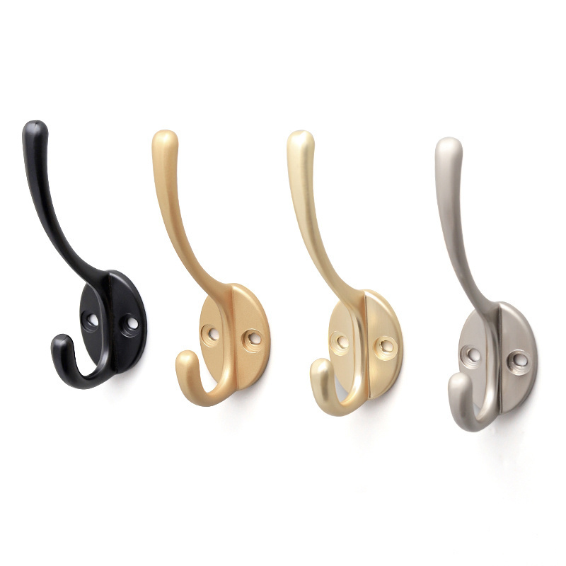 Customized Color Modern Zinc Alloy Furniture Hanger Hook For Clothes Coat