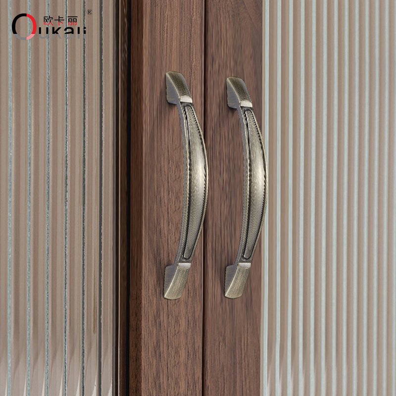 Modern Eliminist K Gold Bronze Cabinet Door Handel For Kitchen Drawer Handles Pulls And Knob