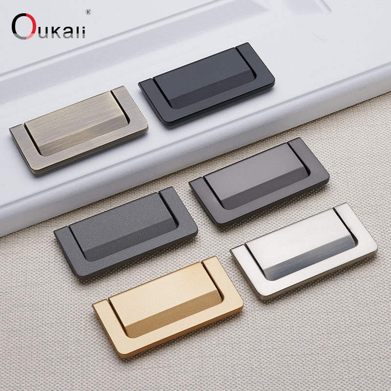 Modern Drawer Black Cabinet Handle Kitchen Cabinet Door Pulls Kitchen Cabinet Handles In Gold Finish