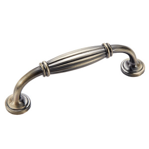 Wenzhou Zinc Alloy Black Gold Cabinet Handles Solid Drawer Knobs Kitchen Cupboard Door metal Pulls Furniture Handle