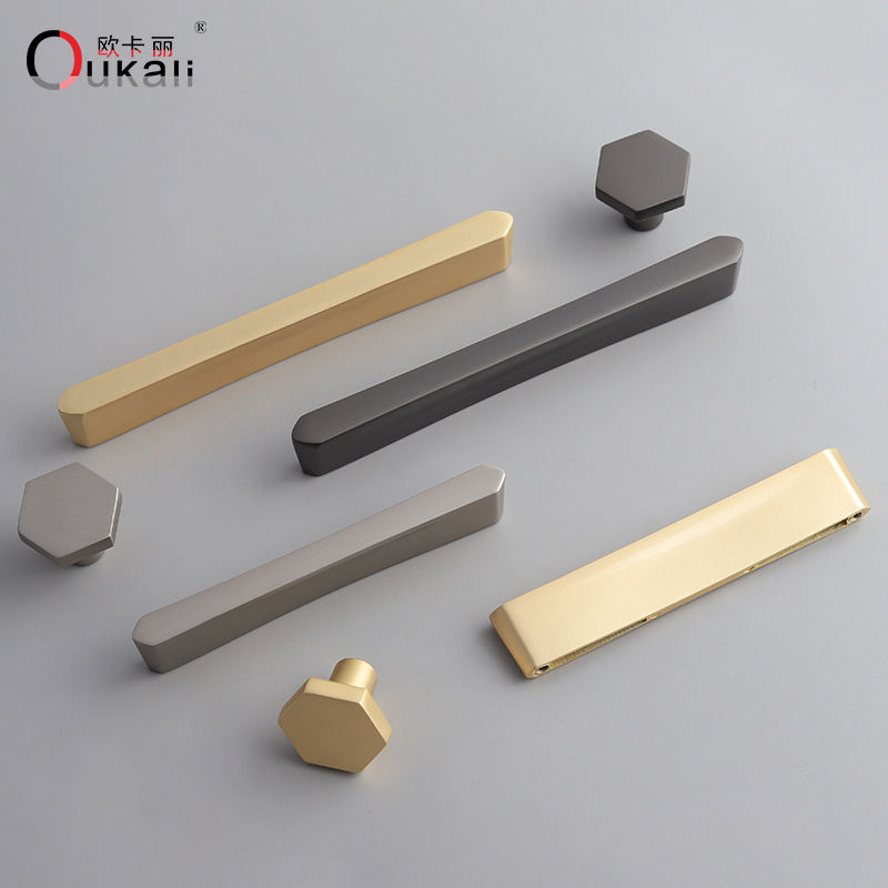 Cabinet Pulls Gold Cabinet Handles Kitchen Pulls for Cabinets zinc Alloy Handle